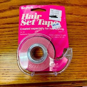 Scotch hair set tape
